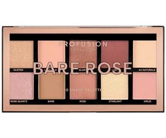 Profusion Cosmetics Profusion 10 Shade Palette Bare Rose, 16 g
