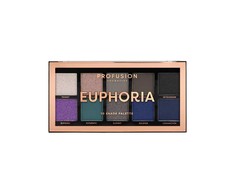 Profusion Cosmetics Euphoria Eyeshadow Palette 10 Shades, 103 g