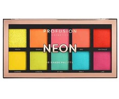 Profusion 10 atspalvių paletė neoninė