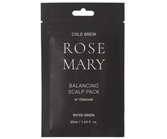 Rated Green Rated Žalias "Rated Žalias Cold Brew Rosemary Balancing Scalp" Atkuriamoji plaukų kaukė riebiems plaukams 50ml