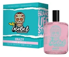 Rebel Crazy Moterų tualetinis vanduo 100ml