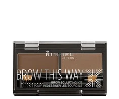 Rimmel Brow This Way antakių formavimo rinkinys 002 Mid Brown