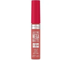 Rimmel London Lasting Mega Matte Skysti lūpų dažai moterims, 7,4 ml