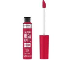 Rimmel London Lasting Mega Matte skysti lūpų dažai 910-Fuchsia Flush 7,4ml