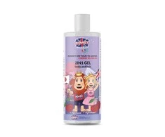 Vaikiškas prausimosi gelis vaikams Ronney Kids Cherry Blossom 2in1 Gel Body&amp;Hair 300ml