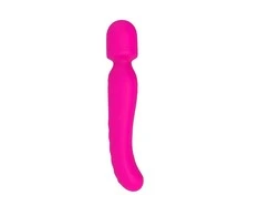 S-Hande S-HANDE_Iris podgrzewany masażer wand su 9 trybami wibracji Raudona Rose