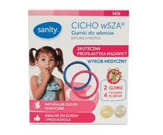 Sanity Kids CICHO wSZA gumki na wszy 2vnt.