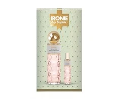 ‎Saphir Ironie Pour Femme komplektas woda perfumowana spray 200ml + woda perfumowana spray 30ml