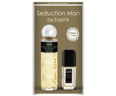 ‎Saphir Seduction Man komplektas woda perfumowana spray 200ml + woda perfumowana spray 30ml