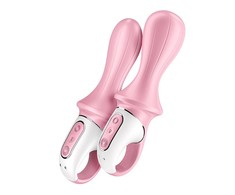 Satisfyer Air Pump Booty 5+ Rosa siurblio vibratorius