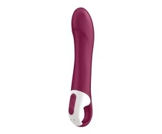 Satisfyer Big Heat šildomas violetinis vibratorius