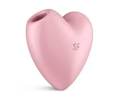 Klitorio masažuoklis Cutie Heart Light Raudona Satisfyer (rožinis)
