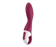 „Satisfyer SATISFYER_Heated Thrill Vibrator“ vibratorius su programėle „Connect“ violetine spalva