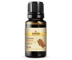 Kamparo eterinis aliejus, Sattva Ayurveda, 10ml