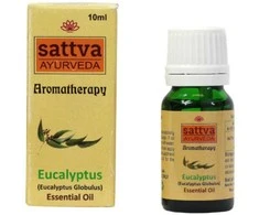 Eukaliptų eterinis aliejus Eucalyptus, Sattva Ayurveda, 10ml