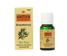 Arbatmedžio eterinis aliejus Tea Tree, Sattva Ayurveda, 10ml