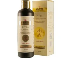 Masažo aliejus jautriai ir probleminei odai Pitta, Sattva Ayurveda, 200ml