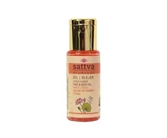 Veido ir kūno aliejus Lotus, Sattva Ayurveda, 50ml
