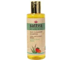 Drėkinantis plaukų šampūnas su mangais Mango, Sattva Ayurveda, 210ml