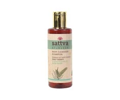 Gyvybingumo suteikiantis plaukų šampūnas Shikakai, Sattva Ayurveda, 210ml