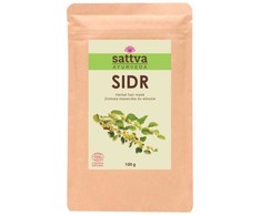 Plaukų kaukė milteliais Sidr, Sattva Ayurveda, 100g