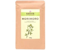 Maroko molio ir ajurvedinių žolelių milteliai veido kaukei Morimoro, Sattva Ayurveda, 100g