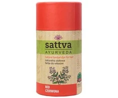 Sattva Natūralūs žolelių dažai plaukams, grynai raudoni, 150 g