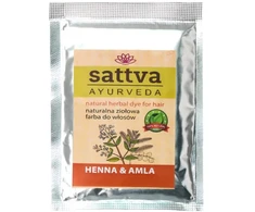 Sattva Natūralūs žolelių plaukų dažai su chna ir amla, 10 g