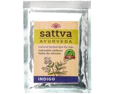 Sattva Natūralūs žolelių dažai plaukams indigo spalvos, 10 g