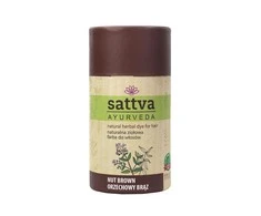 Sattva Natural Herbal Dye for Hair Nut Brown, 150 g
