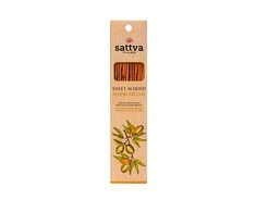 Smilkalų lazdelės Sweet Almond, Sattva Ayurveda, 15 vnt.