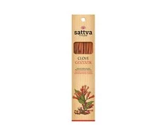 Gvazdikėlių kvapo smilkalų lazdelės Clove, Sattva Ayurveda, 15 vnt.