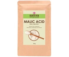 Obuolių rūgšties milteliai plaukams Malic Acid, Sattva Ayurveda, 70g