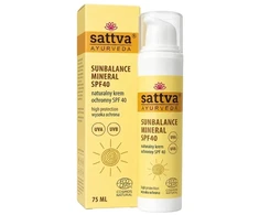 Sattva SunBalance Mineral natūralus krem ochronny SPF40 75ml