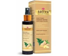 Plaukų tonikas pažeistiems plaukams Neem - Ginger, Sattva Ayurveda, 100ml