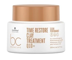Intensyvaus poveikio kaukė Schwarzkopf Professional Bonacure Q10 Time Restore Clay Treatment 200ml
