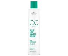 Šampūnas didinantis plaukų apimtį Schwarzkopf Bonacure Volume Boost Šampūnas Creatine 250ml