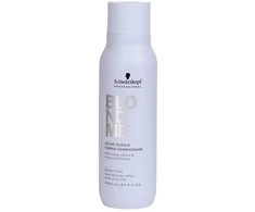 Schwarzkopf Professional BlondMe Bond Repair Violetinė Conditioner kondicionierius šviesiems plaukams, 250 ml