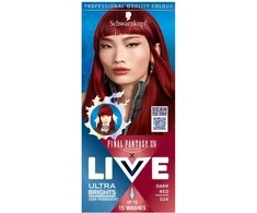 Schwarzkopf Live Ultra Brights Final Fantasy 026 Dark Raudona