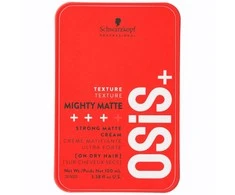 Stiprios fiksacijos plaukų kremas Schwarzkopf Professional OSIS + Mighty Matte 100 ml