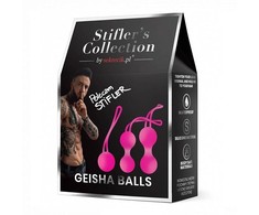 BoT Rožinė Sekrecik Stifler's Collection Geisha Balls Rožinė Silicone Set 3 pcs