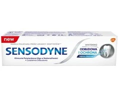 Sensodyne Atkuriamoji ir apsauginė balinamoji dantų pasta su fluoridu 75 ml