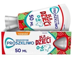SENSODYNE Dantų pasta Milteliai vaikams 0 - 6 metai 50 ml