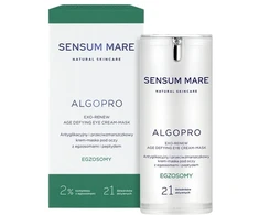 Sensum Mare Algopro antyglikacyjny i przeciwzmarszczkowy krem-maska pod oczy su egzosomami i peptydem 15ml