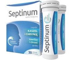 Septinum Pastilės nuo gerklės skausmo ir užkimimo, 30 vnt.
