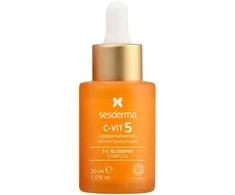 Sesderma C-Vit 5 Liposomal Serum Skaistinamojo poveikio liposominis veido serumas, 30 ml