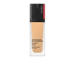 Shiseido „Synchro Skin“ gaivinantis skystas makiažo pagrindas, 320 Pine SPF30, 30 ml