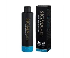Sigma Men Universalus plaukų ir kūno gelio eliksyras 200 ml