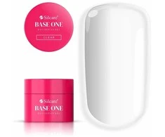 SILCARE Base One gelinis nagų lakas – skaidrus, 50 g