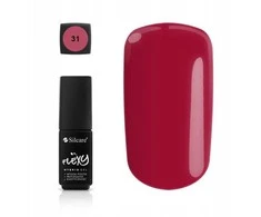 Silcare SILACRE_Flexy Hybrid Gel nagų lakas 31 Raspberry Velvet 4,5 ml
